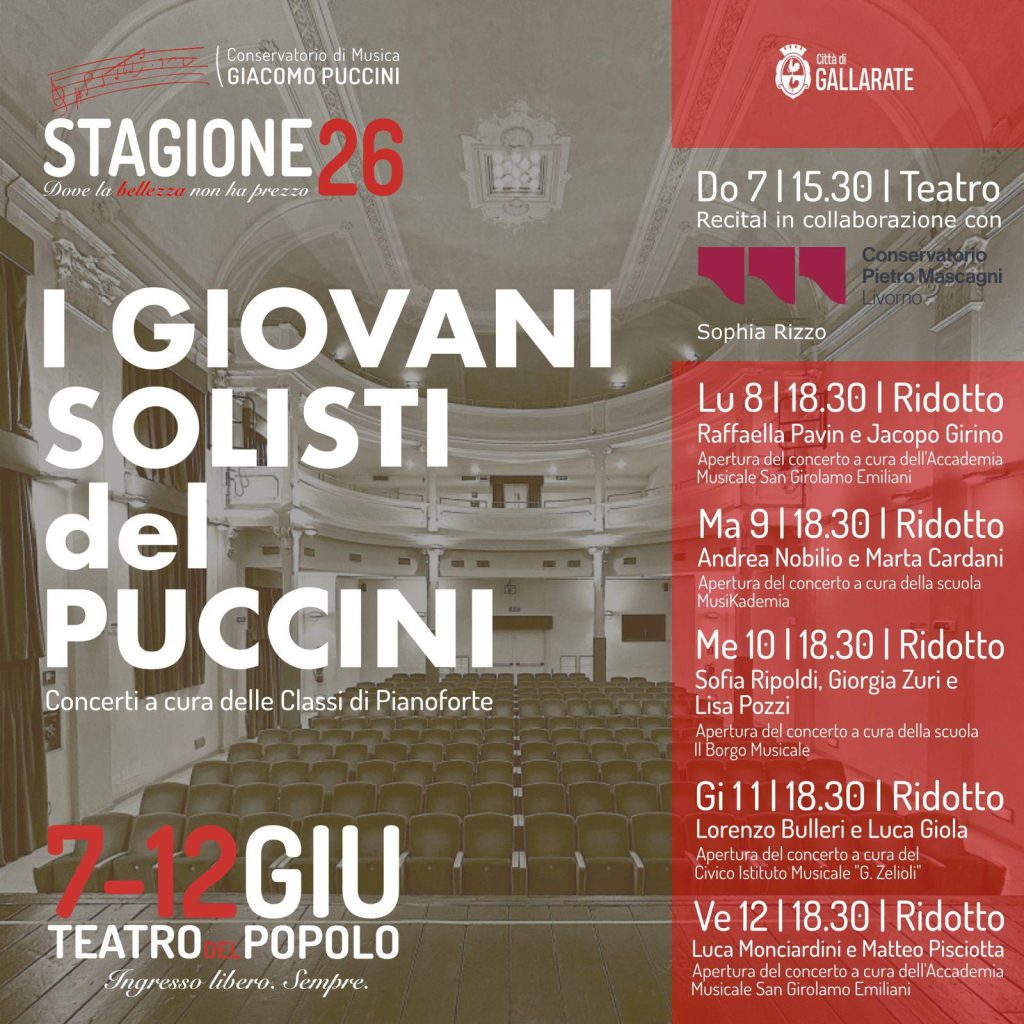 Studenti della Civica a Gallarate